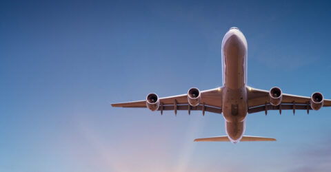 Avion qui vole